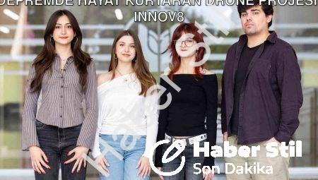 Yaşar Üniversitesi Öğrencilerinden Depremde Hayat Kurtaran Drone Projesi: Innov8
