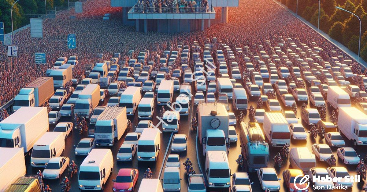 "Kütahya'da Araç Sayısı Rekor Kırdı: Merkez Nüfusunu Geride Bıraktı" başlıklı haber için fotorealist