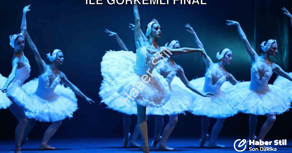 "Denizli'de Sanat Şöleni: Kuğu Gölü Balesi ile Görkemli Final" başlıklı haber için fotorealistik, pr