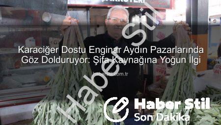 Karaciğer Dostu Enginar Aydın Pazarlarında Göz Dolduruyor: Şifa Kaynağına Yoğun İlgi