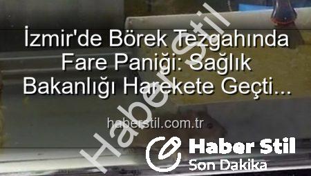 İzmir’de Börek Tezgahında Fare Paniği: Sağlık Bakanlığı Harekete Geçti mi? Detaylar Haberstil.com.tr’de